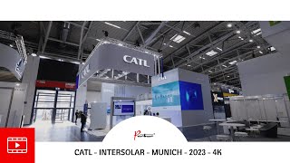 CATL 225sqm75sqm  INTERSOLAR  MUNICH  2023  4K [upl. by Maximilian239]