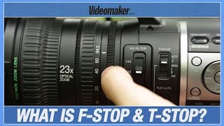 What is fstop and tstop — aka aperture  iris How does it affect video [upl. by Penrose]