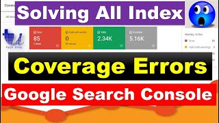 Here is how to Solve ALL Google Index Coverage Errors in Google Search Console in 2020 UrduHindi [upl. by Silma]