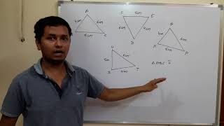 Triangles congruence of triangles of class 9th I Triangles I Class 9 I Math [upl. by Karlotta]