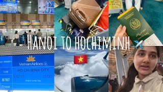 Travelling to Hochiminh city from Hanoi 🇻🇳 Extreme weather difference’s and My first thoughts [upl. by Ahrens872]