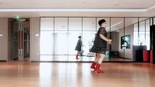 Hillbilly Girl EZ  Line Dance （排舞  乡村女孩） [upl. by Aihsi]