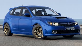 Subaru Impreza Hatchback 2008 in BeamNG 701 [upl. by Stutzman]