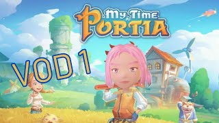 VOD On commence My time at portia   EP 1 [upl. by Lamaaj]