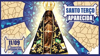 SANTO TERÇO DE APARECIDA HOJE 11 DE SETEMBRO QUARTA 110924  Terço Aparecida Hoje [upl. by Alathia857]