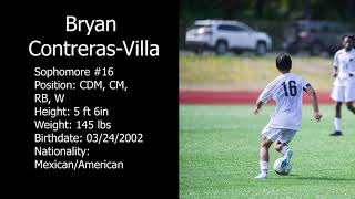 Bryan ContrerasVilla JUCO Transfer Recruiting Soccer Highlight Video  MidfielderFullback [upl. by Nnylarat51]