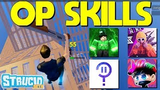 Copying Strucid Youtubers SKILLS Randumb Westdrum Zaddy amp More [upl. by Kind539]