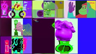 Hickory Dickory DockRandom Animals With 3 Special Effect In One Video And All Of Them Break Clock [upl. by Einaffets658]