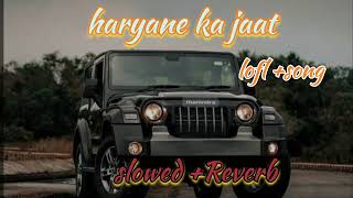 Haryane ka jaat slowed Reverb l New haryane song loflsong [upl. by Frear]