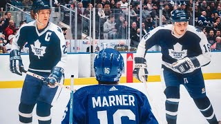 MITCH MARNER 18 GAME POINT STREAK vs San Jose Sharks wJoe Bowen 30112022 [upl. by Wennerholn]