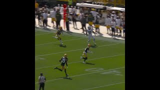 Adonai Mitchell catches for a 30yard Gain vs Green Bay Packers [upl. by Imoyaba]