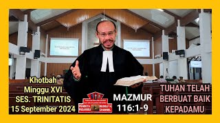 TUHAN TELAH BERBUAT BAIK KEPADAMU–Mazmur 11619 [upl. by Rufena]