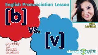 b vs v  English Pronunciation Lesson [upl. by Airet]