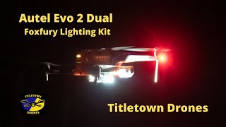 Autel Evo 2 Foxfury Lighting Kit [upl. by Akirea]