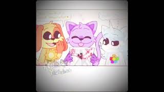 Lets go Drawing smillingcritters missdelight catnap dogday craftycorn [upl. by Imeon]