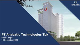 Public Expose  Pubex ATIC  Anabatic Technologies Tbk 2023 [upl. by Esnahc]