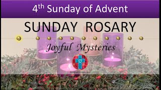 4th Sunday of Advent Rosary • Joyful Mysteries of the Rosary 💙 December 24 2023 VIRTUAL ROSARY [upl. by Sekoorb]