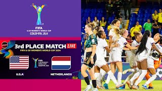 United States U 20 vs Netherlands U20 21 Highlights FIFA U20 women World Cup USWNT Netherlands [upl. by Woods299]