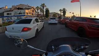 Catching Sunset with 2022 Vespa Primavera 150CC  Pure Engine Sound 4K [upl. by Nahtaneoj]