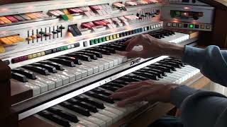 Walter Hammel Plays Songs from the Roaring 20’s era on the Lowrey C500 Organ [upl. by Duky510]