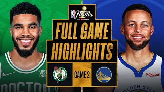 CELTICS at WARRIORS  FULL GAME 2 NBA FINALS HIGHLIGHTS  June 5 2022 [upl. by Ilysa454]