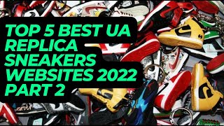 TOP 5 BEST UA REPLICA SNEAKERS WEBSITES 2022 PART 2 [upl. by Akered409]