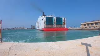 boarding to the ferry  Port of Ancona Italy [upl. by Inavihs]