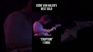 Eddie Van Halens Best Solo Ever 🎸 [upl. by Pacificia]