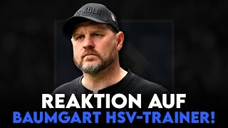 HSV holt Steffen Baumgart als neuen Cheftrainer Der richtige WalterNachfolger  Reaktion auf [upl. by Eicnarf]