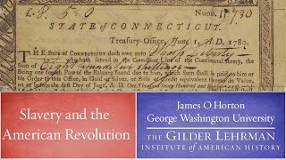 James Horton on Slavery and the American Revolution [upl. by Cormick]