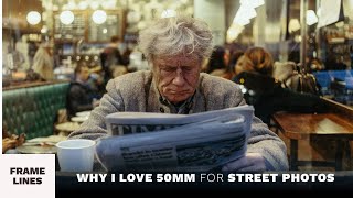 Why I Love 50mm for Street Photography and a look at Elliott Erwitts new book [upl. by Eilahtan]