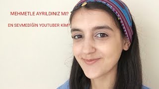 MEHMETLE AYRILDINIZ MIZORLA VİDEOLARINI NEDEN 10 DAKİKA YAPIYORSUNFALCIYA GİTTİN Mİ [upl. by Mook]