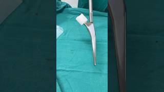 Shiny THR stemwhy it’s not coated drpankajwalecha totalhipreplacement [upl. by Laehpar493]