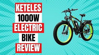 KETELES 1000W Electric Bike Review [upl. by Beulah287]