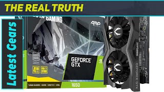 ZOTAC Gaming GeForce GTX 1650 AMP CORE 4GB GDDR6  Unleashing Gaming Power [upl. by Oruasi884]