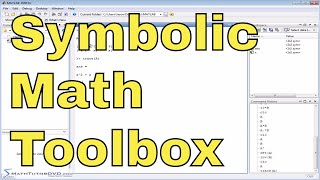 Matlab Tutorial  48  Working with Matrices and the Symbolic Math Toolbox [upl. by Truk880]