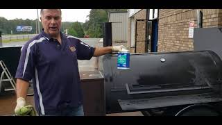 Linseed Oil vs High Heat Paint Bbq Smoker Pros redo old bbq smoker grill trailers for sale rentals [upl. by Howarth8]