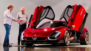 Exclusive walkaround the new £17M Alfa Romeo 33 Stradale supercar with its designer [upl. by Spalla]