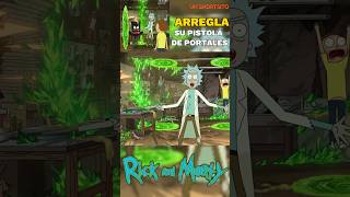 RICK ARREGLA SU PISTOLA DE PORTALES 😱🔫⏰  RICK Y MORTY  PARTE 8【T6 EP6】 [upl. by Nea232]