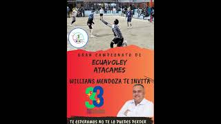 El Deportes Pura VIDA Campeonato Copa Ecuavoley Atacames 2024 [upl. by Evalyn]