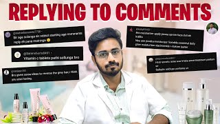 Replying to Comments  Derma Talks [upl. by Krum]