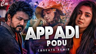 Appadi Podu TikTok Hit  CMBeats Remix Party Vibes 68 Mix [upl. by Adnof]