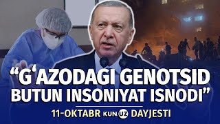 G‘azoda qirilgan oilalar va COVID19ning yangi asoratlari — 11oktabr dayjesti [upl. by Laux44]