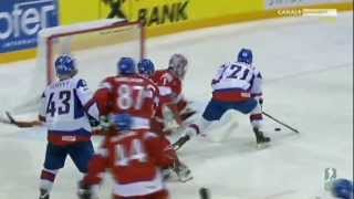 Czech Republic  Slovakia 13 Semifinal IIHF Helsinki 2012 Comments Antero Mertaranta [upl. by Auvil515]