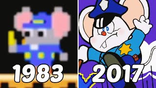 Evolution of Mappy Games 19832017 [upl. by Anyk]