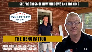 Unlocking Home Potential Ron Lefflers Framing Techniques Revealed The renovation series continues [upl. by Candless]