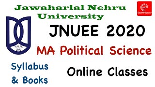 JNU Entrance Exam 2020  MA Political Science  Syllabus  Books  Preparation Strategy Test Series [upl. by Geoff]