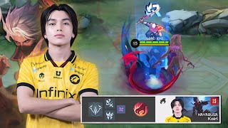 REASON WHY ALWAYS BAN HAYABUSA BCAUSE OF KAIRI💀mpl indo savage build [upl. by Ailemaj]