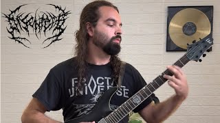 Disentomb  Indecipherable Sermons of Gloom Guitar Cover [upl. by Pru]