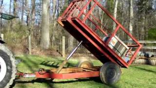 Home made Dump trailer [upl. by Mott]